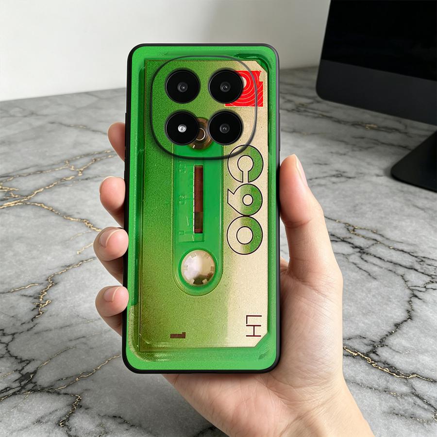 Floral Tape Green - Зеленый чехол-кассета для Xiaomi Redmi Note