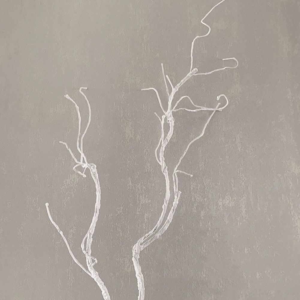 Branch Curly Willow - Реалистичные искусственные ветки: белые волнистые ветки