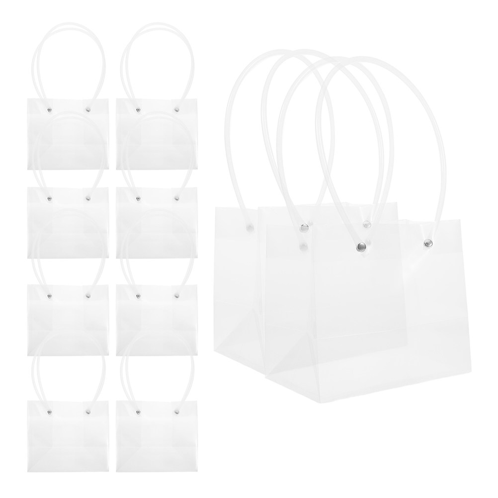 Florist Supply Shop - 16 шт. прозрачных пластиковых подарочных пакетов