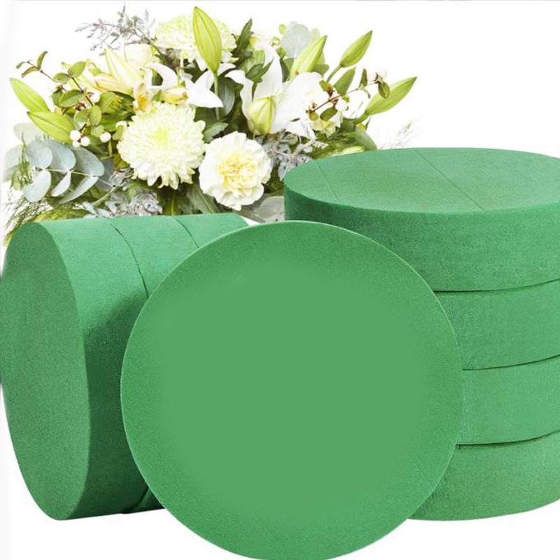 Floral Foam Oasis - 10 шт. зеленых круглых блоков флористической