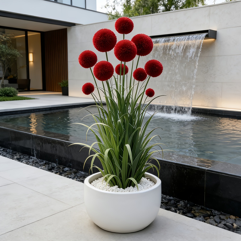 Florist Supply Vases - 4 штуки = 12 стеблей, ваза