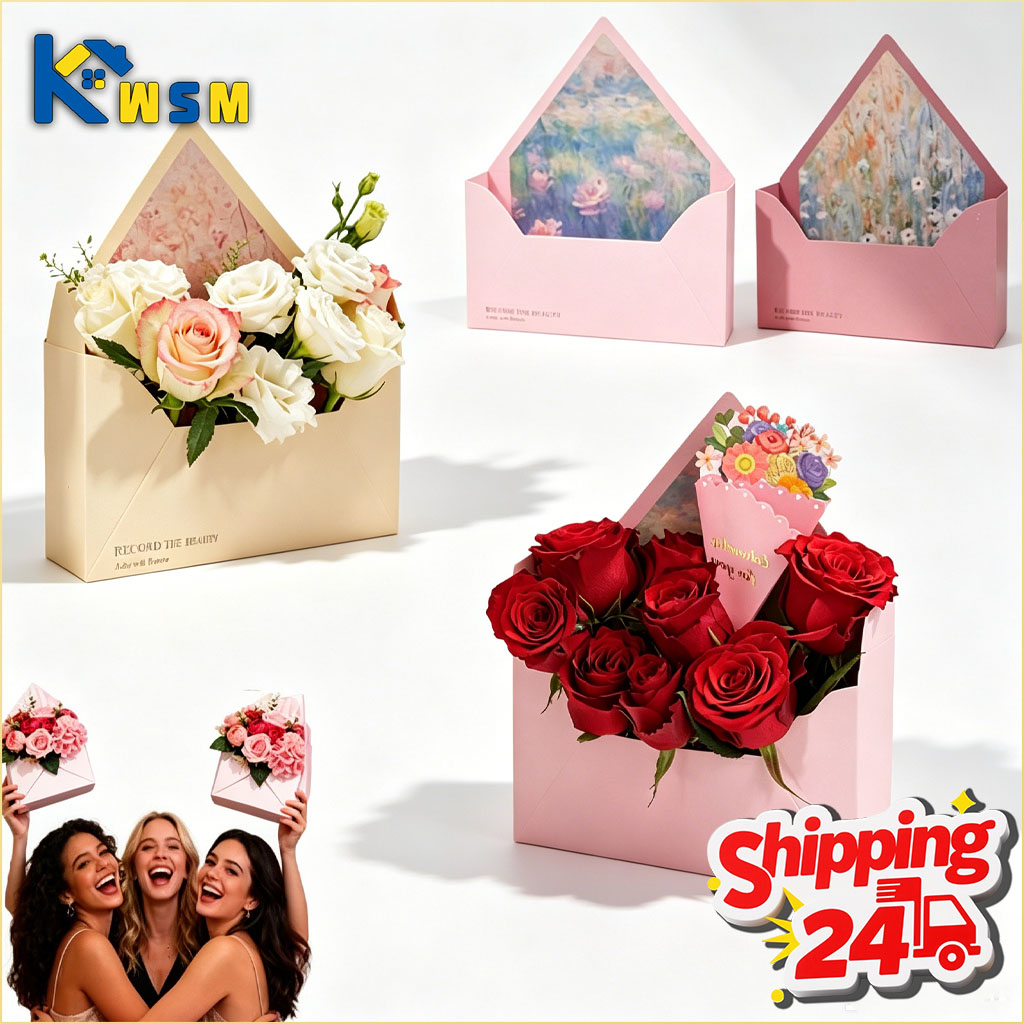 Florist Supply Shop - 5-20 шт. коробок-конвертов для цветов на