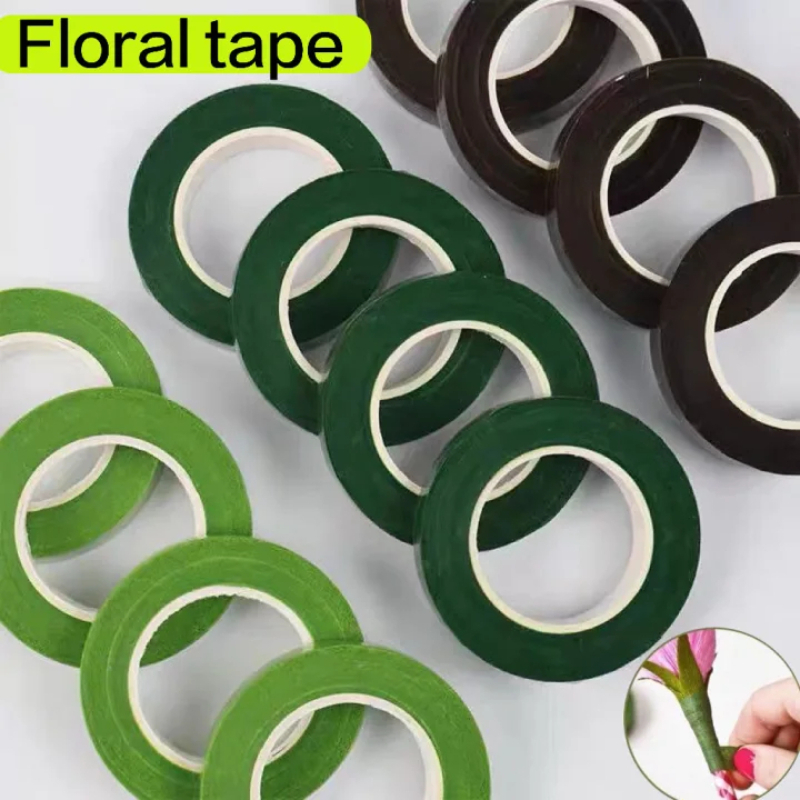 Floral Tape Green - Лента для флористики: зеленая лента из