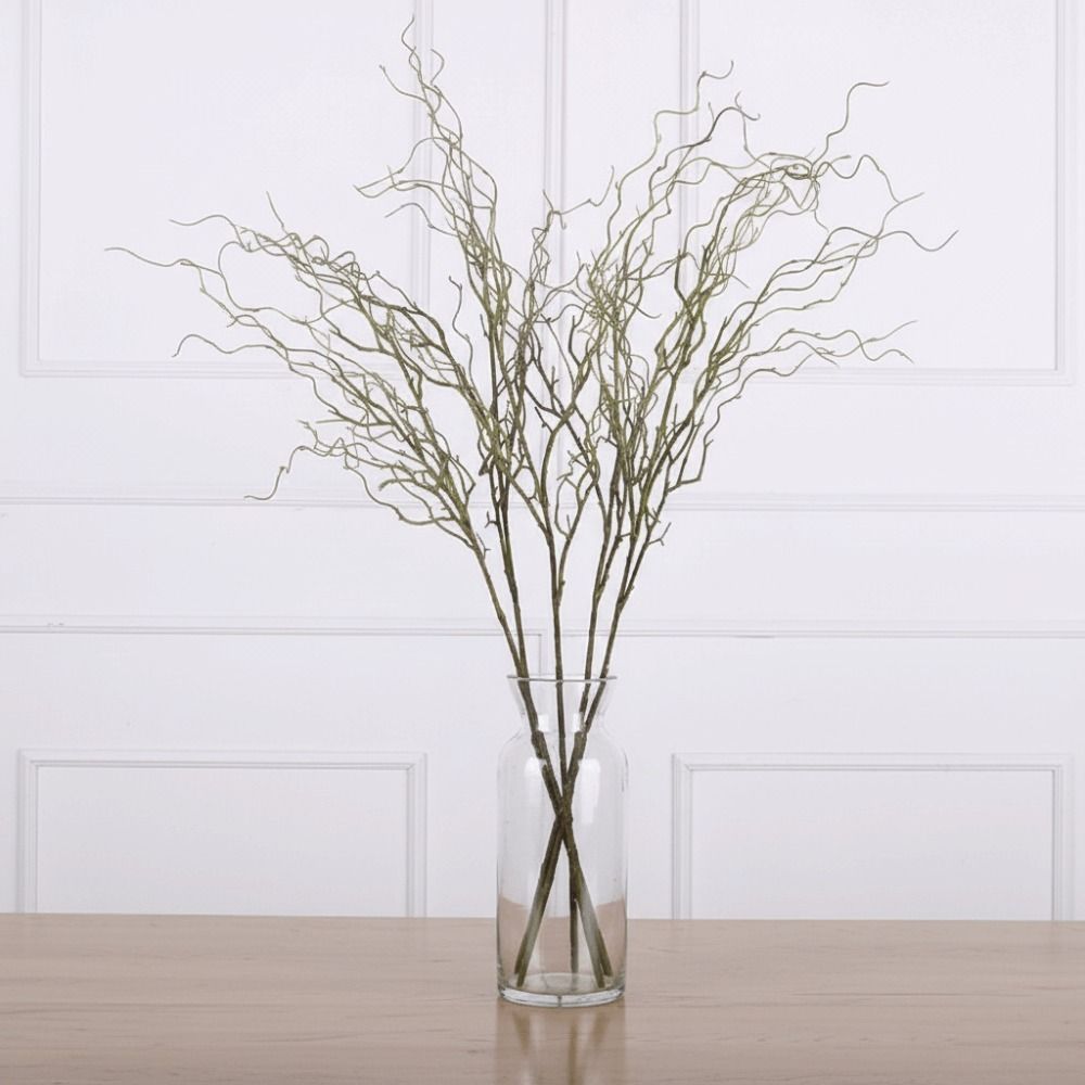 Искусственная ивовая ветка дли – обзор и цена Branch Curly Willow