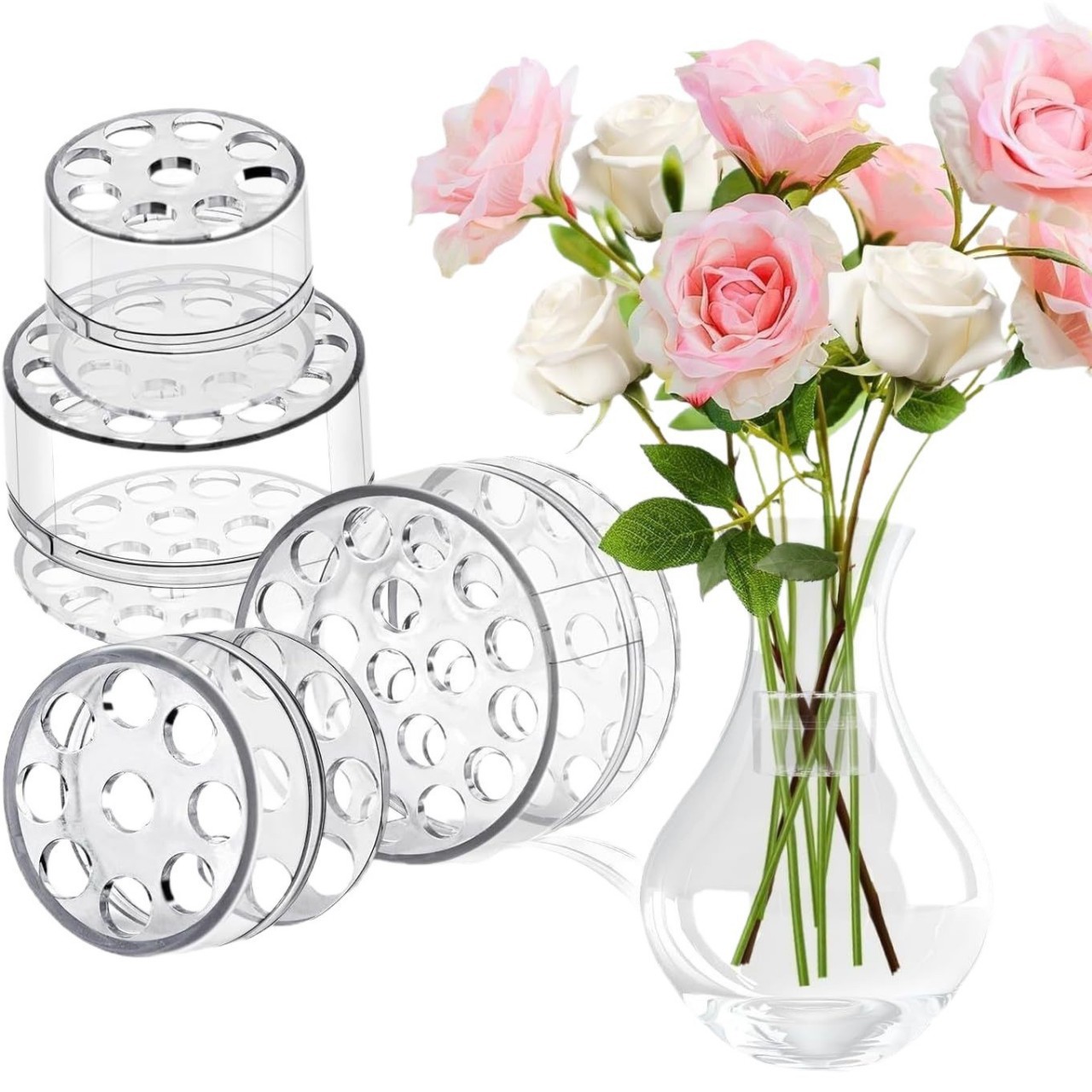 Спиральный держатель для стебл – обзор и цена Florist Supply Vases