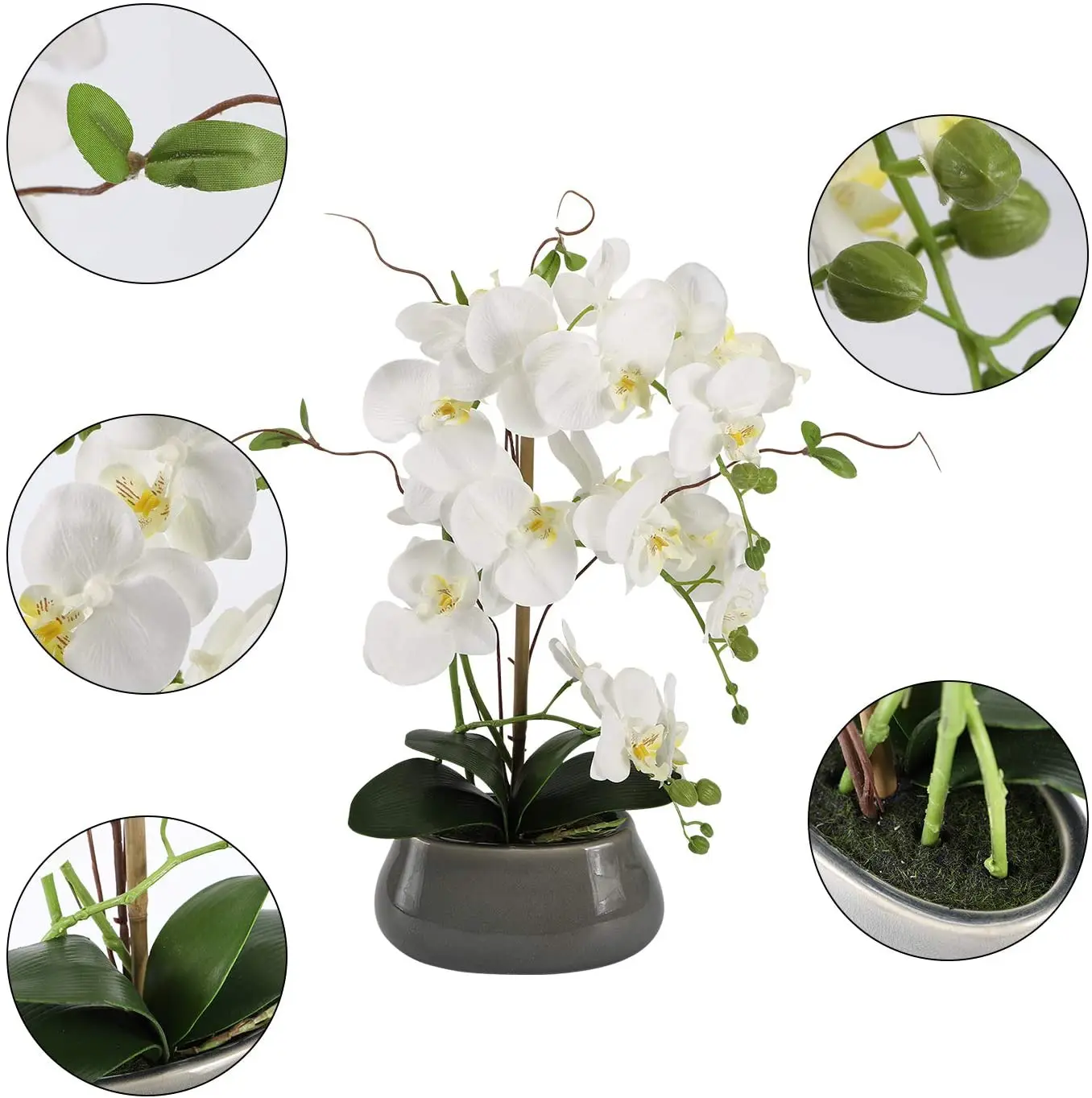 Искусственные цветы орхидеи, ц – обзор и цена Florist Supply Vases