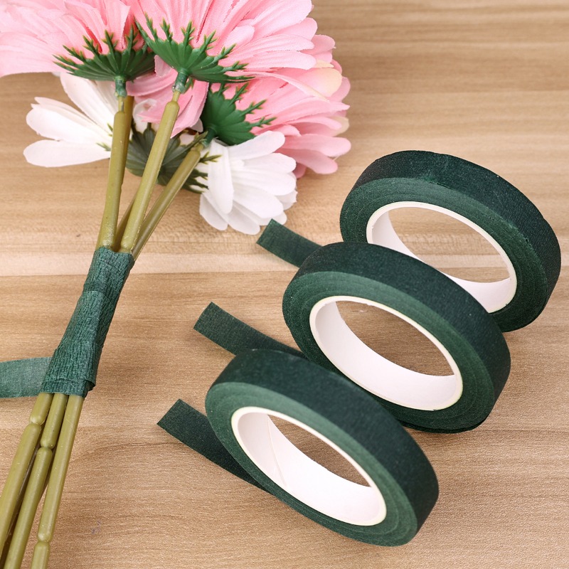 Флористическая лента для обвяз – обзор и цена Floral Tape Green