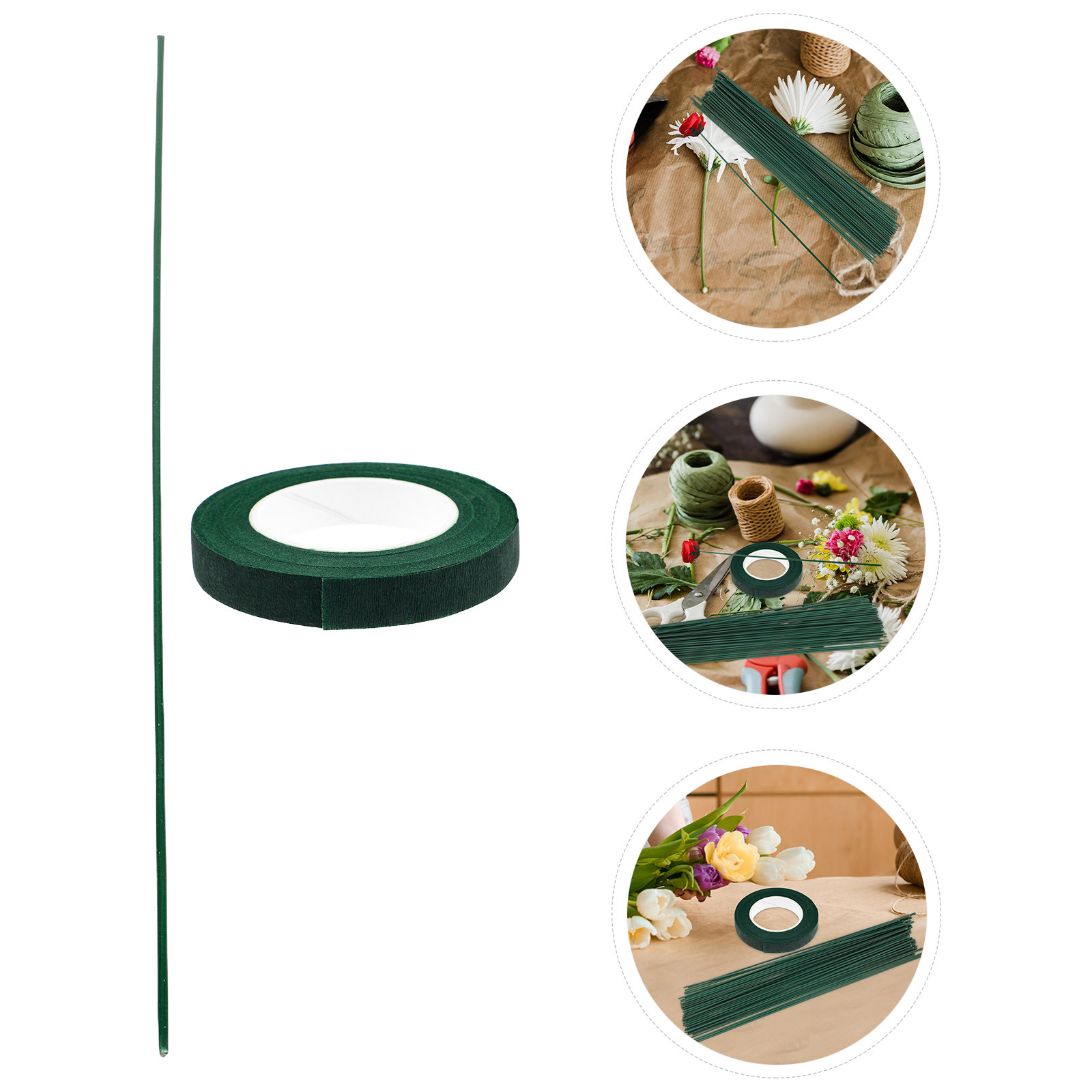 Набор флористической ленты и п – обзор и цена Floral Tape Green